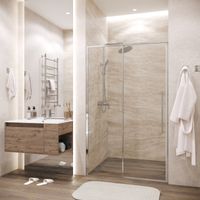 Товар: Дверь в нишу Grossman Galaxy (110х195) хром,стекло прозрачное,раздвижная, 1 место арт-100.K33.01.110.10.00 - фото 2 Дверь в нишу Grossman Galaxy (110х195) хром,стекло прозрачное,раздвижная, 1 место арт-100.K33.01.110.10.00 — фото 2, Раздвижные душевые двери