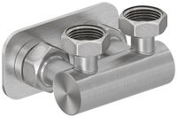 Модуль Модуль Сунержа 2х3/4" угловой EU50 Сатин арт-071-1538-3434 — фото 3, Комплектующие для полотенцесушителей