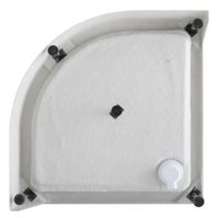 Товар: Душевой поддон Aquanet GL180 100x100 1/4 00265563 - фото 5 Душевой поддон Aquanet GL180 100x100 1/4 00265563 — фото 5, Акриловые душевые поддоны