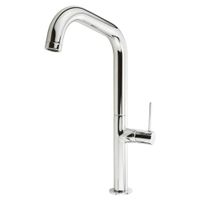 CUCINA FORTIS См-ль д/кухни моноком., высокий излив, ручка сбоку, хром 26092 — фото 1, Смесители для кухни