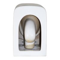 Унитаз подвесной Azario Cascad 525x345x360 безободковый, система смыва "Скрытое Торнадо", в комплекте с быстросъемным сиденьем микролифт (AZ-2303A) арт-AZ-2303-A — фото 13, Подвесные унитазы