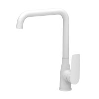 Смеситель для кухни Esko Lagos White , белый арт-LG06W — фото 1, Смесители для кухни