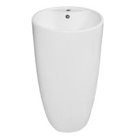 Раковина напольная Azario Tea 450х450х845 отдельностоящая, белый арт-AZ-M30148 — фото 7, Раковины напольные