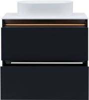 Тумба под раковину Allen Brau Activity 80 1.34012.AM антрацит матовый/олива браш — фото 11, Тумбы под раковину