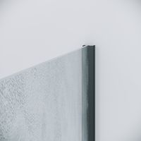 Дверь в нишу Niagara Nova NG-34-L11CHGR (110х195) графит,раздвижная влево,стекло шиншилла,1 место — фото 10, Раздвижные душевые двери