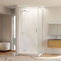 Душевой угол Veconi Rovigo RV-073R/L, 900х1000х1950, хром, стекло дождь RV073R/L-90100-06-C4 — фото 1, Прямоугольные душевые уголки