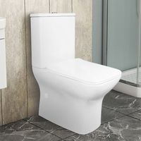 Унитаз-компакт Azario Fresco 360х620х800 напольный, безободковый, с быстросъемным сиденьем микролифт арт-AZ-8302 — фото 13, Напольные унитазы