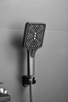 Смеситель для ванны однорычажный с длинным изливом и душем BELZ, оружейная сталь, арт-B22715-3 — фото 6, Смеситель для ванны