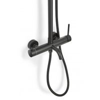 Стойка для душа Milacio Ultra ( ) черный матовый арт-MCU.151.MB — фото 2, Душевые стойки