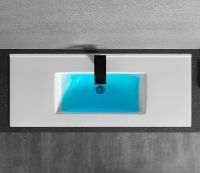 Товар: Умывальник CeramaLux YJ803-80 - фото 2 Умывальник CeramaLux YJ803-80 — фото 2, Раковины встраиваемые сверху