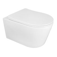 Товар: Унитаз подвесной Azario Ollin 360х535х371 безободковый, слив "Торнадо", с быстросъемным сиденьем микролифт арт-AZ-0513R - фото 12 Унитаз подвесной Azario Ollin 360х535х371 безободковый, слив "Торнадо", с быстросъемным сиденьем микролифт арт-AZ-0513R — фото 12, Подвесные унитазы