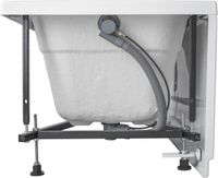 Акриловая ванна Aquanet West NEW 170x70 (с каркасом) 00240463 — фото 7, Акриловые ванны