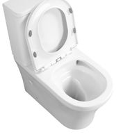 Унитаз напольный Grossman Tornado (650х380х795) безободковый,белый с тонкой крышкой,микролифт,смыв торнадо,2 места арт-GR-4485SQ — фото 6, Напольные унитазы