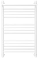 Полотенцесушитель водяной Сунержа Богема с полкой+ 800х500 Матовый белый арт-30-0223-8050 — фото 1, Водяные полотенцесушители