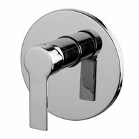 Смеситель для душа, Fima Carlo Frattini, Mast, тип открывания воды-однорычажный, монтаж-настенный встраиваемый, отверстия для монтажа-1, внутренняя часть-необходимо заказать, цвет-хром арт-F3139X1CR — фото 1, Смеситель для душа