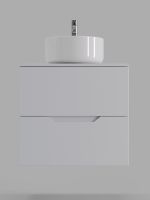 Товар: Orange Line Li-60TuwMDF+B07-345W тумба с раковиной подвесная 60 см, белый Li-60TuwMDF+B07-345W - фото 2 Orange Line Li-60TuwMDF+B07-345W тумба с раковиной подвесная 60 см, белый Li-60TuwMDF+B07-345W — фото 2, Тумбы с раковиной