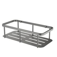 AQ4936BGM полка для душа, оружейная сталь — фото 1, Полки для ванной и душа