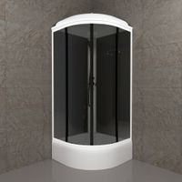 ДК Грэй-Блэк 90*90 В (7 мест+сифон D50) арт-Щ0000067303 — фото 11, Душевые кабины