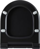 Крышка-сиденье для унитаза Allen Brau Priority черный матовый арт-4.31004.31 — фото 5, Сиденья для унитаза