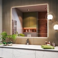 Зеркало с подсветкой VIGO Quadro Comfort 1200 147 — фото 5, Зеркала в ванную комнату