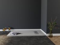 Душевой поддон Aquanet Delight 160х80 серый 00258886 — фото 2, Душевые поддоны