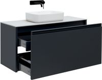 Тумба под раковину Allen Brau Fantasy 120 антрацит матовый арт-1.11006.AM — фото 5, Тумбы под раковину