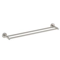 Полотенцедержатель двойной Timo Saona никель арт-13056/13 — фото 1, Полотенцедержатели