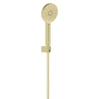 ОБЕРОН душевой набор Select 120 3 jet, шлиф. золото арт-AQ2033BG — фото 1, Душевые гарнитуры на держателе