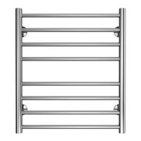 Полотенцесушитель водяной AZARIO PARMA 500/600 8 секций, нижнее/диагональное подключение, 1/2", хром арт-AZ10156S — фото 5, Водяные полотенцесушители