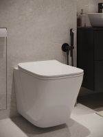 Agger Унитаз подвесной безободковый TORNADO белый с инсталляцией, микролифт, кнопка смыва хром арт-ATI10150+APB200 — фото 7, Комплекты унитаз + инсталляция