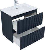 Тумба с раковиной Aquanet Джейн 70 цв.маренго (раковина Flat) арт-00332540 — фото 5, Тумбы с раковиной