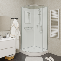 Кабина KORRA90T душевая Ceruttispa (90x90x205) — фото 4, Душевые кабины