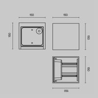 Товар: Архитектурная подсветка Outdoor O572WL-L20GR3K - фото 3 Архитектурная подсветка Outdoor O572WL-L20GR3K — фото 3, Уличное освещение
