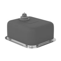 Кухонная мойка Reflexion Orta полированная сталь арт-RX2438SS — фото 5, Кухонные мойки