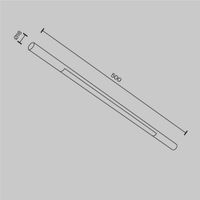 Товар: Светильник Technical C100CL-L500-12W3-6K-B - фото 2 Светильник Technical C100CL-L500-12W3-6K-B — фото 2, Подвесные светильники