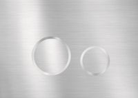 KK-POL AQUAFIORI SFERA Металлическая панель смыва для инсталляции, цвет нержавеющая сталь арт-350/AFS/051-00-00 — фото 1, Панели