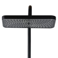 Душевая колонна Azario ARIZONA со смесителем для ванны, с поворотным изливом, прямоугольная, черный арт-AZ-20BS — фото 2, Смеситель для ванны