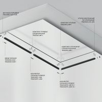 Товар: Шинопровод встраиваемый для натяжного потолка Technical арт-TRX034-SCH-422B - фото 2 Шинопровод встраиваемый для натяжного потолка Technical арт-TRX034-SCH-422B — фото 2, Шинопроводы