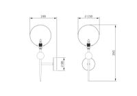 Настенный светильник (бра) Freya FR5115WL-01BZ — фото 3, Бра