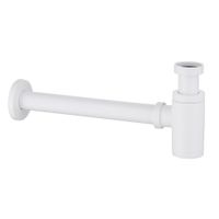 Сифон для раковины ABBER AF0030W белый матовый — фото 1, Сифоны для раковины