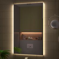 Зеркало с подсветкой VIGO Quadro Comfort 600 144 — фото 3, Зеркала в ванную комнату