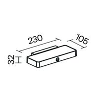 Товар: Настенный светильник (бра) Outdoor OSL456WL-L2GF3K - фото 2 Настенный светильник (бра) Outdoor OSL456WL-L2GF3K — фото 2, Уличное освещение
