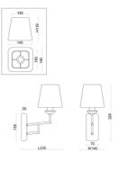 Товар: Настенный светильник (бра) Freya FR5266WL-01CH - фото 10 Настенный светильник (бра) Freya FR5266WL-01CH — фото 10, Бра