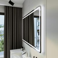 Зеркало Бриклаер Эстель-1 120 с подсветкой LED, на взмах руки арт-4627125414251 — фото 7, Зеркала в ванную комнату