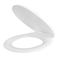 Сиденье для унитаза белое IDDIS (ID 01 061.1 bel) — фото 1, Сиденья для унитаза