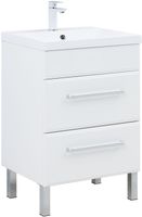 Тумба под раковину Aquanet Лукка 60 белый арт-00302396 — фото 4, Тумбы под раковину