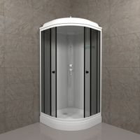 ДК Грэй 90*90 А (7 мест+сифон D90) арт-Щ0000066462 — фото 11, Душевые кабины