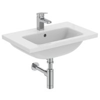 Раковина подвесная Ideal Standard i.life S Vanity 61x39 с отверстием под смеситель, белый арт-T459001 — фото 4, Раковины подвесные