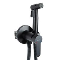 BOND Smart Смеситель для гигиенического душа с внутренней частью, однорычажный черный матовый арт-B63-1188 — фото 4, Гигиенические души