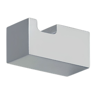 Крючок COLOMBO DESIGN MINI Q одинарный цвет хром арт-CD127 — фото 3, Крючки для полотенец